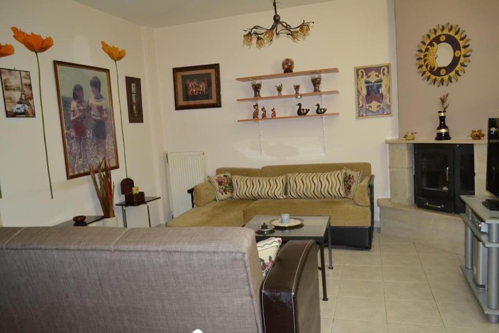 Апартаменты Vasiliki'S Cosy House Неа-Миханиона Экстерьер фото