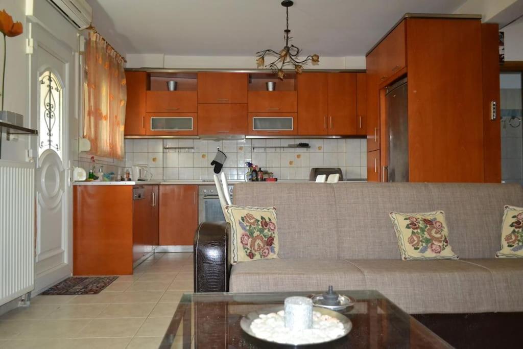 Апартаменты Vasiliki'S Cosy House Неа-Миханиона Экстерьер фото