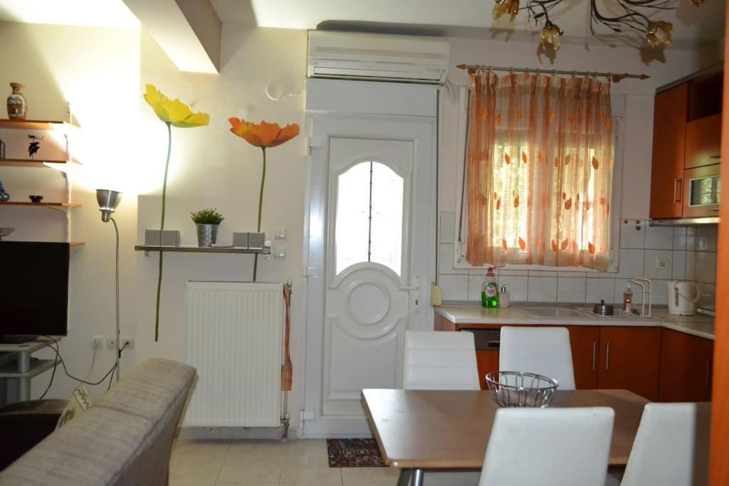 Апартаменты Vasiliki'S Cosy House Неа-Миханиона Экстерьер фото