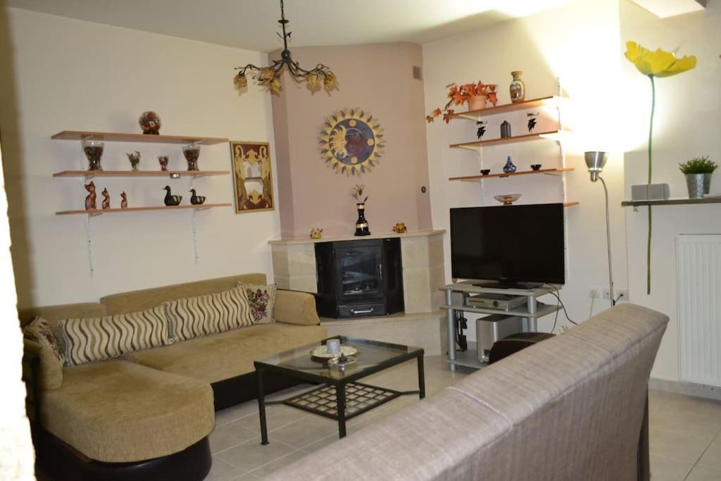 Апартаменты Vasiliki'S Cosy House Неа-Миханиона Экстерьер фото