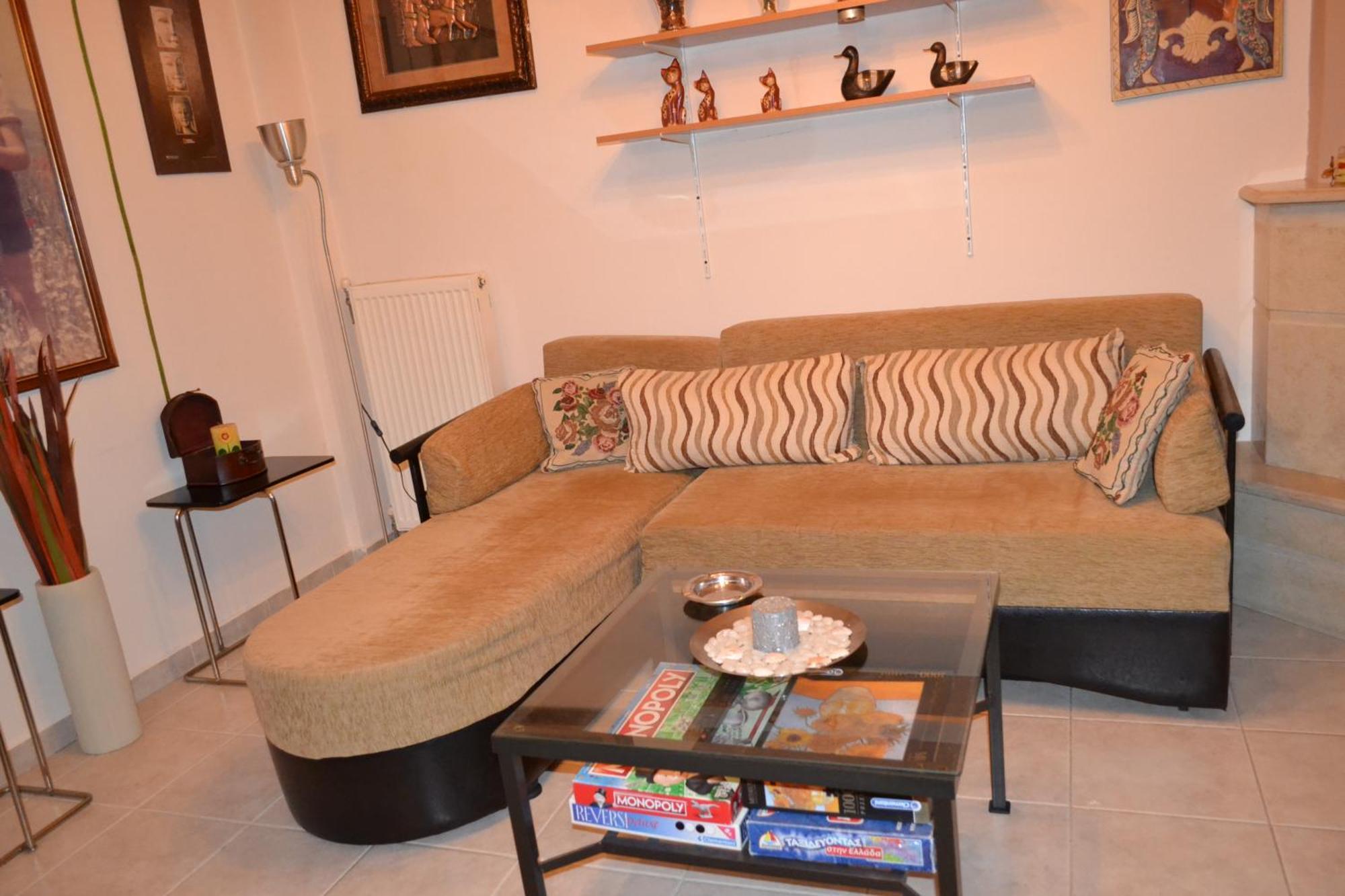 Апартаменты Vasiliki'S Cosy House Неа-Миханиона Экстерьер фото
